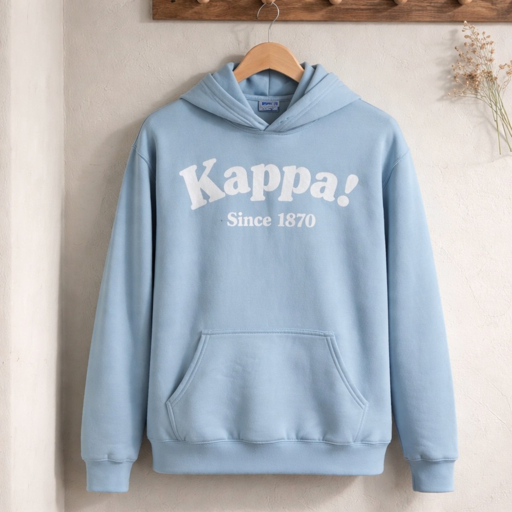 GC Kappa Hoodie & Beanie
Bundle hoodie Sz L/Light Blue HAT Black & Pink Logo OS
